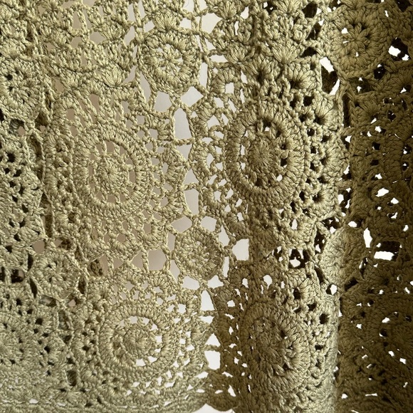 Ruby Red Crochet Cardigan - Picture 3 of 7